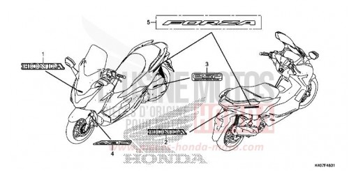 MARKE/EMBLEM (NSS125ADK) NSS125ADK de 2019